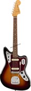 FENDER VINTERA '60S JAGUAR®, PAU FERRO FINGERBOARD, 3-COLOR SUNBURST электрогитара, цвет санбёрст, в комплекте чехол FENDER VINTERA '60S JAGUAR®, PAU FERRO FINGERBOARD, 3-COLOR SUNBURST электрогитара, цвет санбёрст, в комплекте чехол
