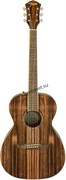FENDER FA-235E STRIPED EBONY FSR LR электроакустическая гитара, цвет натуральный