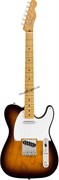 FENDER VINTERA '50S TELECASTER®, MAPLE FINGERBOARD, 2-COLOR SUNBURST электрогитара, цвет санбёрст, в комплекте чехол FENDER VINTERA '50S TELECASTER®, MAPLE FINGERBOARD, 2-COLOR SUNBURST электрогитара, цвет санбёрст, в комплекте чехол