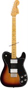 FENDER VINTERA '70S TELECASTER® DELUXE, MAPLE FINGERBOARD, 3-COLOR SUNBURST электрогитара, цвет санбёрст, в комплекте чехол FENDER VINTERA '70S TELECASTER® DELUXE, MAPLE FINGERBOARD, 3-COLOR SUNBURST электрогитара, цвет санбёрст, в комплекте чехол