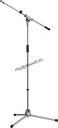 K&amp;M 21080-300-87 Soft Touch микрофонная стойка &#39;журавль&#39;, в 92-163 см, дл &#39;плеча&#39; 42-72 см, складная, сталь, серая