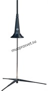 K&amp;M 15270-000-55 подставка для тромбона, 585 до 885 мм, материал сталь, цвет черный, нецарапающий держатель