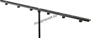 K&amp;M 23560-300-55 держатель на 6 микрофонов, черный, длина 850 мм