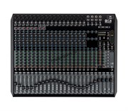 RCF E 24  СНЯТ Микшерный пульт, 18 микрофонных входов + 3 стерео входа, 5 AUX + FX, компрессор на 8-ми микрофонных входах, 4-полосн. полупараметр. EQ.