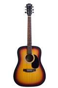 ROCKDALE SDN-SB DREADNOUGHT SUNBURST акустическая гитара, дредноут, цвет санбёрст