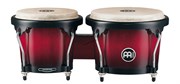 MEINL HB100WRB HEADLINER® SERIES HB100 WOOD BONGO 6 3/4&#39; и 8&#39; деревянные бонго, цвет красный санбёрст.