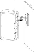 Electro-Voice EVC-WB-WHT настенное крепление для систем EVC 8', 12', 15', цвет белый