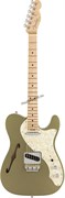 FENDER AM ELITE TELE TL MN SATIN JPM полуакустическая электрогитара, цвет зеленый металлик, в комплекте кейс FENDER AM ELITE TELE TL MN SATIN JPM полуакустическая электрогитара, цвет зеленый металлик, в комплекте кейс