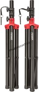 FENDER COMPACT SPEAKER STANDS W/BAG регулируемые стойки для акустических систем, в комплекте чехол