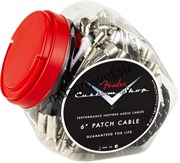 FENDER FENDER 6&#39; CABLE BOWL OF 20 BLK комплект инструментальных кабелей (20 шт.), 6&quot; (15 см), цвет черный