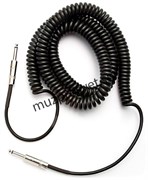 PLANET WAVES PW-CDG-30BK 30FT CS COILED INST CBL BK витой инструментальный кабель, 9.15 м, черный