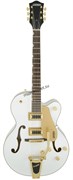 GRETSCH G5420TG-FSR EMTC HLW WHT/GLD полуакустическая электрогитара, цвет белый