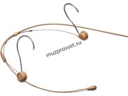 SHURE TH53C/O-MDOT Головной всенаправленный мирофон TwinPlex,, кабель 1.6мм, разъем LEMO, какао.