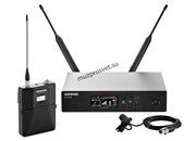 SHURE QLXD14E/150/C G51 радиосистема с поясным передатчиком и петличным микрофоном MX150C (кардиоидный)