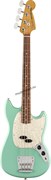 FENDER VINTERA '60S MUSTANG BASS®, PAU FERRO FINGERBOARD, SEA FOAM GREEN 4-струнная бас-гитара, цвет зелёный, в комплекте чехол FENDER VINTERA '60S MUSTANG BASS®, PAU FERRO FINGERBOARD, SEA FOAM GREEN 4-струнная бас-гитара, цвет зелёный, в комплекте чехол