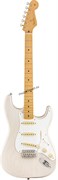 FENDER VINTERA '50S STRATOCASTER®, MAPLE FINGERBOARD, WHITE BLONDE электрогитара, цвет белый, в комплекте чехол FENDER VINTERA '50S STRATOCASTER®, MAPLE FINGERBOARD, WHITE BLONDE электрогитара, цвет белый, в комплекте чехол