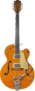 GRETSCH GUITARS G6120T-BSHR-LG STZR LM GLD WC полуакустическая гитара, цвет желтый