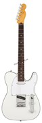 FENDER American Ultra Telecaster®, Rosewood Fingerboard, Arctic Pearl электрогитара, цвет белый в комплекте кейс
