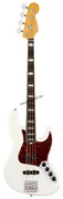 FENDER American Ultra Jazz Bass®, Rosewood Fingerboard, Arctic Pearl электрогитара, цвет белый в комплекте кейс