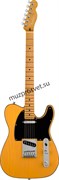 FENDER American Ultra Telecaster®, Maple Fingerboard, Butterscotch Blonde электрогитара, цвет белый в комплекте кейс