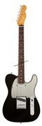 FENDER American Ultra Telecaster®, Rosewood Fingerboard, Texas Tea электрогитара, цвет черный в комплекте кейс