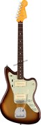 FENDER American Ultra Jazzmaster®, Rosewood Fingerboard, Mocha Burst электрогитара, цвет санберст, в комплекте кейс