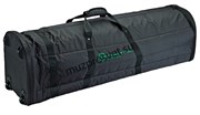 K&amp;M 21427-000-00 нейлоновый чехол с колесиками для 6 микрофонныъх стоек, цвет черный, размеры 1110 x 350 x 370 мм