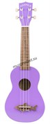 KALA MK-SS/PUR MAKALA SHARK, SOPRANO UKULELE, SEA URCHIN PURPLE, VINTAGE FINISH укулеле сопрано, цвет Sea Urchin Purple
