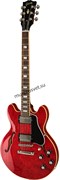 GIBSON 2019 ES-339 FIGURED Sixties Cherry полуакустическая гитара, цвет Sixties Cherry, кейс в комплекте