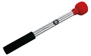 MEINL SB1 SAMBA BEATER колотушка для барабанов сурдо и репинике, гевея, цвет красный/чёрный