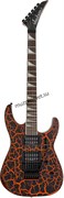 JACKSON SLX - NEON ORANGE CRACKLE электрогитара, цвет NEON ORANGE CRACKLE