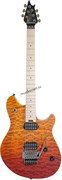 EVH WG STD, MPL FB, QM, TRI FADE электрогитара, цвет янтарный