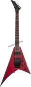 JACKSON RRX24 - RED W/BLK BVLS электрогитара, цвет красный