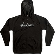 JACKSON LOGO HOODIE GRY M толстовка на молнии, цвет серый, размер M