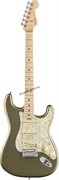 FENDER AM ELITE STRAT MN SATIN JPM электрогитара, цвет зеленый металлик, в комплекте кейс FENDER AM ELITE STRAT MN SATIN JPM электрогитара, цвет зеленый металлик, в комплекте кейс