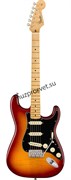 FENDER AM ORG 60S FLMASH STRAT MN PRB электрогитара, цвет санберст