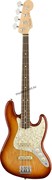 FENDER LE AM PRO LT ASH J BASS RW SSB 4-струнная бас-гитара, цвет санберст, в комплекте кейс