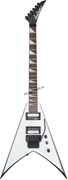 JACKSON JS32 KV, AH FB, BLK W/WHT BVL электрогитара, цвет черный с белыми гранями