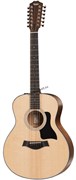 TAYLOR 356E 12-струнная электроакустическая гитара, цвет натуральный, в комплекте кейс