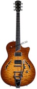 TAYLOR T3/B HONEY SUNBURST полуакустическая гитара, цвет санбёрст, в комплекте кейс