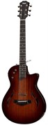 TAYLOR T5Z CLASSIC DLX полуакустическая гитара, цвет Mahogany Stain, в комплекте кейс