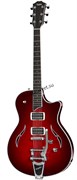 TAYLOR T3/B RUBY RED BURST полуакустическая гитара, цвет Ruby Red Burst, в комплекте кейс