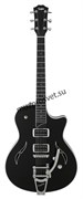 TAYLOR T3/B BLACK полуакустическая гитара, цвет черный, в комплекте кейс