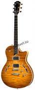 TAYLOR T3 HONEY SUNBURST полуакустическая гитара, цвет санбёрст, в комплекте кейс