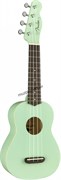 FENDER VENICE SOPRANO UKE SFG WN укулеле сопрано, цвет зеленый