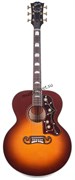 GIBSON 2019 125TH ANNIVERSARY SJ200 AUTUMN BURST электроакустическая гитара, цвет санберст, в комплекте кейс