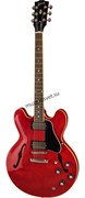 GIBSON 2019 ES-335 DOT ANTIQUE FADED CHERRY полуакустическая электрогитара, цвет вишневый, в комплекте кейс