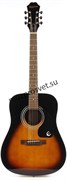EPIPHONE DR-100 Vintage Sunburst акустическая гитара, цвет санберст