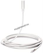 SHURE TL48W/O-NC-A Петличный всенаправленный мирофон TwinPlex,, оптимизирован для речи, низкая чувствительность, кабель 1.6мм, б