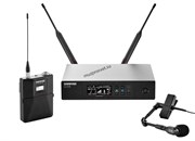 SHURE QLXD14E/98H G51 радиосистема с поясным передатчиком и инструментальным микрофоном WB98H/C для духовых инструментов